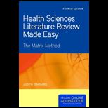Health Science Literature Review Made Easy Text Only