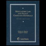 Regulatory Law and Policy, Cases and Materials
