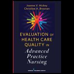 Evaluation of Health Care Quality