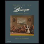 Music of the Baroque An Anthology of Scores (Spiral)