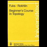 Beginners Course in Topology