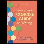 Axelrod and Coopers Conc. Guide to Writing