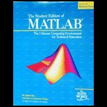 Stud. Edition of MATLAB Volume 4 for MAC   With 5 3.5 Disks