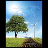 Introduction to Energy the Environment and Sustainability
