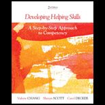 Developing Helping Skills