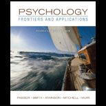 Psychology  Frontiers and Applications   With Access (Canadian)