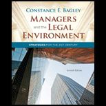 Managers and Legal Environment