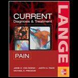 Current Pain Diagnosis and Treatment