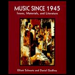 Music Since 1945  Issues, Materials, and Literature