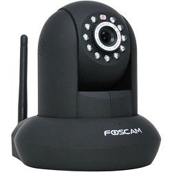 Foscam FI9821W V2 (Black) 1.0 Megapixel (1280x720p) H.264 Wireless IP Camera