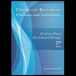 Therapeutic Recreation  Processes and Techniques