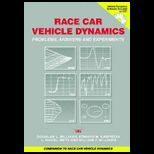 Race Car Vehicle Dynamics Prob. and Sol.
