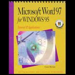 Microsoft Word 97 for Windows 95  Tutorial and Applications / With Disk