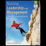 Nursing Leadership and Management  Theories, Processes and Practice  With CD
