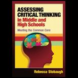 Assessing Critical Thinking in Middle