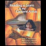 Reading to Learn in Content Areas   With DVD