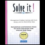 Solve It for Windows, Version 6.0 for Office 2007   With Access (New)