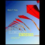 Elementary Statistics Using Excel   With CD