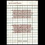 Lyrics and Poems 1997 2012