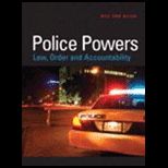 Police Powers  Law, Order and Accountability (Canadian)