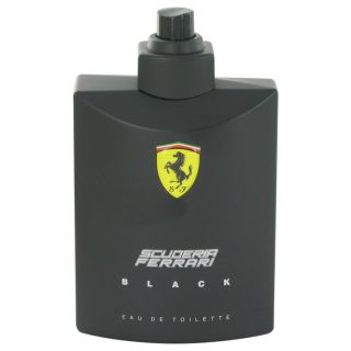 Ferrari Scuderia Black for Men by Ferrari EDT Spray (Tester) 4.2 oz