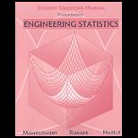 Engineering Statistics  Solution Manual