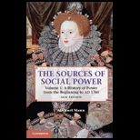 Sources of Social Power, Volume 1