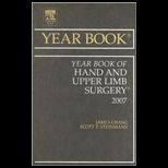 Yearbook Hand and Upper Limbsurgery, 2007