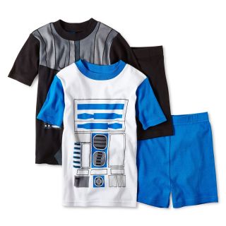Darth Vader & R2 D2 4 pc. Pajamas   Boys 4 10, Asst, Asst, Boys
