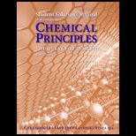 Chemical Principles   Student Study Guide and S. M.