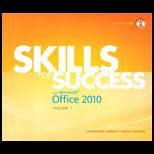 Skills for Success With Microsoft Office 2010 Package