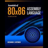 Essentials Of 80X86 Assembly Language