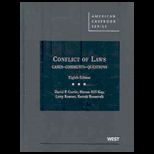 Conflict of Laws, Cases, Comments, Questions