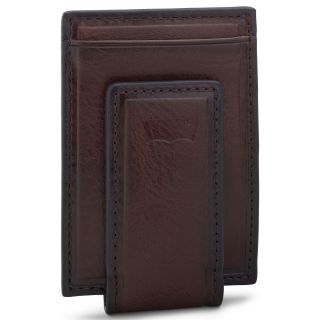 Levis Front Pocket Wallet w/Money Clip, Mens