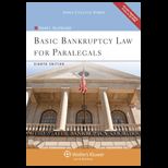 Basic Bankruptcy Law for Paralegals   With CD