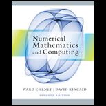Numerical Mathematics and Comp.   Student Solution Manual