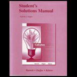 Calculus for Business, Economics, Life Sciences and Social Sciences   Student Solution Manual