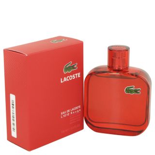 Lacoste Eau De Lacoste L.12.12 Rouge for Men by Lacoste EDT Spray 3.3 oz