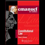 Emanuel Law Outlines Constitutional Law, 2011 Edition