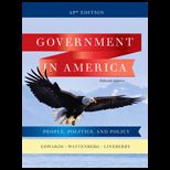 Government in America Ap Edition Text Only