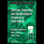 Pharmacological Methods in Phytotherapy Research