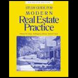 Study Guide for Modern Real Estate Practice Study Guide (Software)