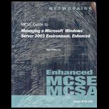 MCSE Guide Windows Services 03 Environment, Enhanced   With CD   Package