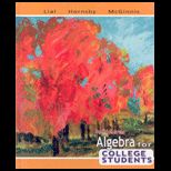 Algebra for College Students   Package