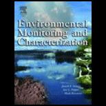 Environmental Monitoring and Characterization