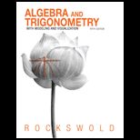Algebra and Trig. With Modeling and Visualization