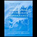 Takeovers, Restructuring and Corporate Governance, Study Guide