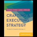 Crafting and Executing Strategies  Concepts and Readings   Package