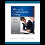 Managing Organizat. Change INTERNATIONAL EDITION <