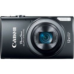 Canon PowerShot ELPH 340 HS 16MP 12x Zoom 3 inch LCD   Black